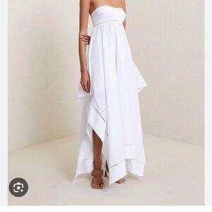 ALC BLANCA DRESS WHITE